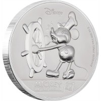Niue 5 dollars 2018 - Mickey Mouse 90th Anniversary - 2oz silver proof coin